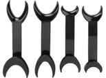 4PCS Forma Dentale A T Controllo Intraorale Doppia Testa Labbro Divaricatore Apribocca