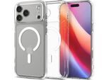 Custodia Spigen Ultra Hybrid Mag Compatibile Con Magsafe Per Iphone 17 Pro Bianco Chiaro