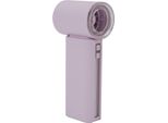Ventilatore Portatile A 5 Velocità, Silenzioso E Ricaricabile, Mini Turbo Tascabile Ad Alta Velocità Per Viaggi, Casa, Spiaggia, Campeggio All'aperto, Viola