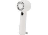 Ventilatore Portatile A 5 Velocità Del Vento Display Digitale A Basso Rumore Ventilatore Portatile Multifunzionale Di Piccole Dimensioni Per Il Viaggio E Il Campeggio All'aperto Bianco