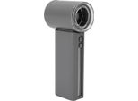 Ventilatore Portatile A 5 Velocità, Silenzioso E Ricaricabile, Mini Turbo Tascabile Ad Alta Velocità Per Viaggi, Casa, Spiaggia, Campeggio All'aperto, Grigio