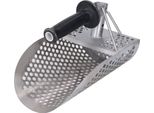 Spiaggia Sabbia Scoop Metal Detecting Caccia Strumento Detector Acciaio Inox Hexahedron Loudspeaker Sabbia Scoop