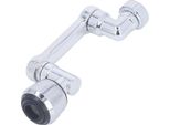 Estensore Del Rubinetto Girevole A 1080 Gradi, Estensore Del Filtro Del Lavandino In Abs Per L'attacco Del Lavabo Per Il Viso Del Bagno