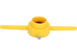 Filettatrice Per Tubi 60 Gradi Durevole Kit Di Filettatura Manuale Con 3 Diverse Misure Di Gusci Stampati Per Tubi In Plastica Pvc -NPT