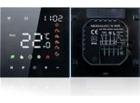Termostato Intelligente 3A Digital Programmabile Lcd Touch Screen Riscaldamento A Pavimento Regolatore Di Temperatura Smart Wall Per Acqua Per Acqua