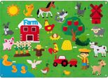 Set Di Artigianato In Feltro 3 In 1 - Lavagna Per Attività A Più Strati Con Gioco Di Storie - Gioco Educativo Di Apprendimento Per Promuovere La Creatività E Le Abilità Motorie