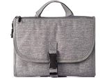 Fasciatoio Grigio - 20X19 Cm Pieghevole E Impermeabile - Borsa Leggera Per Pannolini, Salviette Umidificate E Accessori