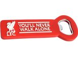 Liverpool Fc - Crest "You'll Never Walk Alone"" Magnete Apribottiglie Per Frigorifero BS6228 (Taglia Unica) (Rosso)"