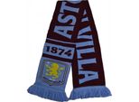 Aston Villa Fc - Sciarpa In Maglia, Logo BS6245 (Taglia Unica) (Vino Rosso/Giallo/Blu)