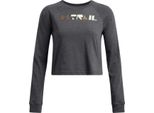 Under Armour - Maglietta "Launch Trail Run"" Da Donna, Manica Lunga GT9990 (38-40 It) (Grigio)"