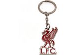 Liverpool Fc - Set Portachiavi E Badge TA13834 (Taglia Unica) (Rosso)