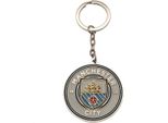 Manchester United Fc - Set Di Portachiavi E Distintivi TA13833 (Taglia Unica) (Grigio)