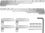 Supporto Del Cablaggio Della Candela Di Ricambio Per Il Motore Chevy Sbc Bbc Sbf 302 350 454 V8 Argento