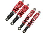 4PCS Ammortizzatore Anteriore E Posteriore 250Mm Regolabile Per 50Cc-125Cc Dirt Pit Bike Atv Go Kart