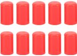 10 Pezzi 12 Mm Copertura Del Tubo Di Aspirazione Per Auto, Tappi Ciechi In Silicone, Tappo Per L'estremità Del Tubo, Rosso