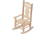 1:12 Casa Delle Bambole Sedia A Dondolo Retro Miniatura In Legno Mobili Modello Decorazione Accessori