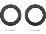 Andoer Anello Adattatore In Metallo T/T2 Per E-1/E-3/E-10/E-20/E-30/E-300/E-330/E-400/E-410/E-420/E-450/E-500/E-510/E-520/E-600/E-620/E-100 Rs Micro 4/3 C