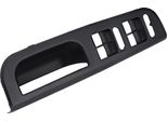 Rivestimento Del Pannello Di Controllo Dell'interruttore Del Finestrino Principale Dell'auto Per Jett, Nero