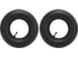 2 Pezzi 4,10/3,50-4 Tubi Interni Con Stelo Valvola TR87 Piegato, In Gomma, Robusti, Per Carrelli Da Giardino, Trattori, Spazzaneve