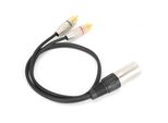 Cavo Splitter Audio Da Xlr Maschio A 2 Rca, Cavo Da Xlr Maschio A Rca Fono, Cavo Splitter Da Xlr Maschio A Rca, Cavo Patch Splitter Maschio Xlr, Cavo Splitter Maschio Xlr, Cavo Audio Splitter
