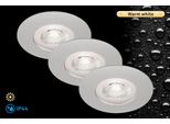 Briloner Leuchten Led Einbauleuchte "Kulana", Silber, Leuchten, Led Einbaustrahler Led Deckeneinbaustrahler