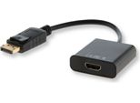 Savio CL-55 Video Cable Adapter 0.2 M Displayport Hdmi Type A (Standard) Black