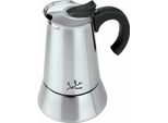 Caffettiera Italiana Jata CAX110 Odin * Acciaio 10 Tazze Acciaio Inox 1 L