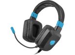 Fury NFU-1584 Headphones/Headset Wired Head-Band Gaming Black. Blue