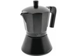 Caffettiera Italiana Jata CFI6 Alluminio Nero 6 Tazze 1 L