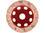 Mola A Tazza Diamantata 125 Mm 22,23 Mm En 13236