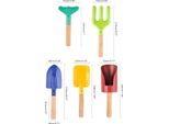 5Pcs Kids Mini Gardening Tool Set Bambini Garden Planting Hand Kit Giardino Digging Sand Tools Giocattoli