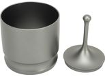 Anelli Di Dosaggio Pressa In Lega Di Alluminio Anti Flying Caffè Polvere Picker Caffè Fare Forniture 58 Mm Grigio