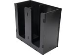 Dispenser Per Bicchieri Di Carta Supporto Acrilico Per L'organizzatore Di Bicchieri Di Caffè Con 2 Scomparti Per Il Negozio Di Caffè Da Banco In Cucina