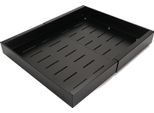 Organizzatore Di Armadietti Estraibili Cassetto Espandibile Con Pellicola Adesiva Per Cucina, Bagno E Dispensa Nero
