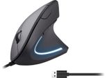 Equip 245118 Mouse Ergonomico Equip Spina USB-A 1,80 M Destra Nero