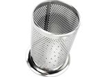 Portaposate Da Cucina Multiuso In Acciaio Inox Per Coltelli, Forchette, Cucchiai, Bacchette E Spatole Con Fori Rotondi