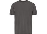 Iqoniq - Maglietta "Nikko"" Per Uomo/Donna Unisex, Pesante, In Cotone Riciclato XD1282 (S) (Antracite)"