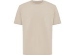 Iqoniq - Maglietta "Nikko"" Per Uomo/Donna Unisex, Pesante, In Cotone Riciclato XD1282 (S) (Beige)"