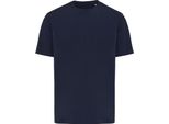 Iqoniq - Maglietta "Nikko"" Per Uomo/Donna Unisex, Pesante, In Cotone Riciclato XD1282 (Xxs) (Navy)"