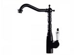 Miscelatore Da Cucina Freestanding Lauferi Fides Nero