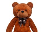 Vidaxl Orsetto Di Peluche Marrone 242 Cm