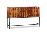 Vidaxl Credenza In Legno Massiccio Di Acacia 120X30X80 Cm