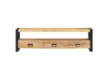 Mobile Tv 150 X 30 X 45 Cm In Legno Massiccio Di Mango