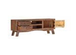 Mobile Tv 110X30X40 Cm Legno Di Mango Grezzo