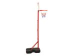 Vidaxl Set Di Gioco Da Basket Portatile Regolabile 138,5-166 Cm
