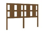 Vidaxl Testiera Marrone Miele 125,5X4X100 Cm In Legno Di Pino Massiccio