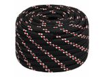 Vidaxl Corda Da Barca Nera 20 Mm 50 M Polipropilene