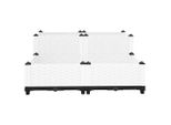 Vidaxl Letto Rialzato 80X80X38 Cm In Polipropilene
