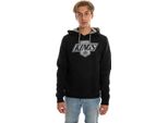 Felpa Con Cappuccio Nhl Core Ballpark, Logo Serigrafato, La Kings, Tasca Frontale A Canguro, Taglia: L