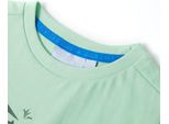 Vidaxl Camicia A Maniche Corte Per Bambini Verde Chiaro 116